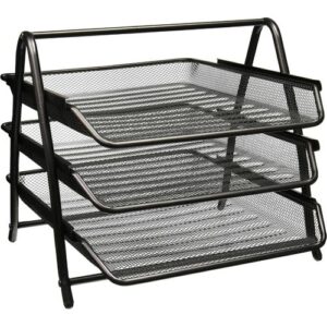 3 Layers Office Tray – Black GE