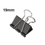 Binder Clips, 19mm (Small) 50 sheets Capacity Pack 12Pcs