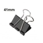 Binder Clips, 41mm 100 sheets Capacity Pack 12Pcs