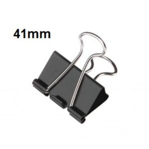 Binder Clips, 41mm 100 sheets Capacity Pack 12Pcs