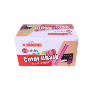 Classic Coloured Chalk 150Pcs