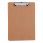 DELI MDF LOW PROFILE CLIP BOARD A4