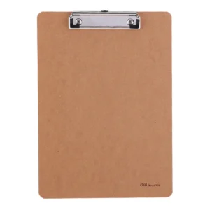 DELI MDF LOW PROFILE CLIP BOARD A4