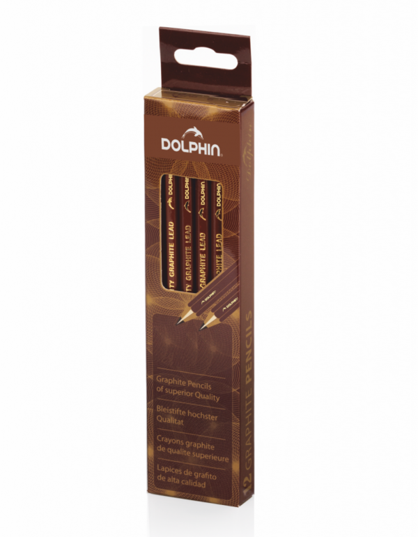 DOLPHIN PENCIL 12 2B 555