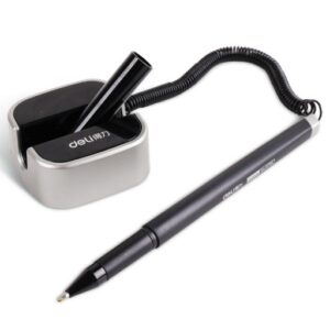 Deli 6797 Gel Ink Counter Pen, Blue Ink