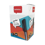 Natraj Surfer Pen Black, Pack of 50 Pieces
