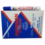 Snowman Permanate Marker – Pkt(12pc)