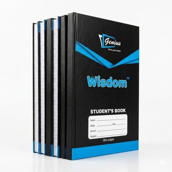 Wisdom Students' Counter Book – 4 Quire, 12 Pieces per Dozen