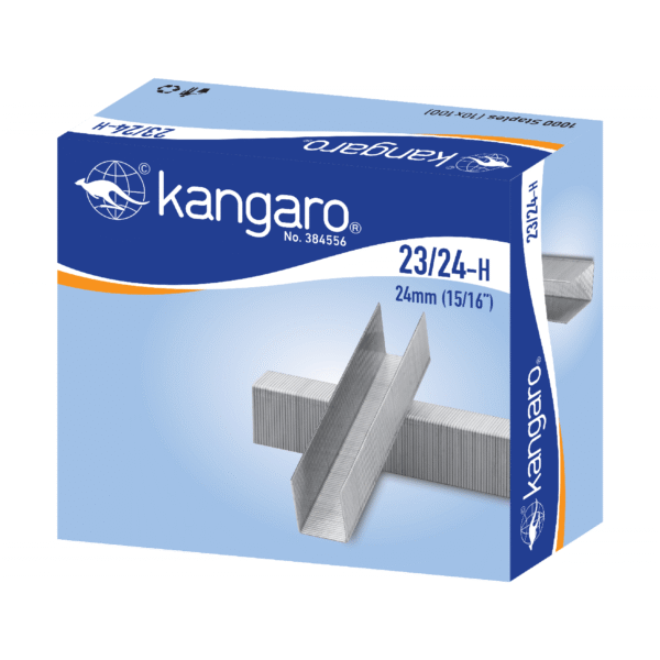 Kangaro 23/24-H Heavy-Duty Staple Pins – 1,000 Staples