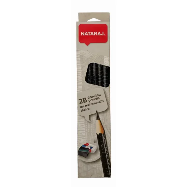 Nataraj Art Pencils 2B – Pack of 12 Pieces