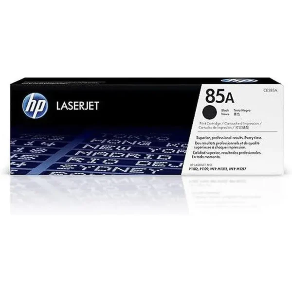 HP 85A Black Original LaserJet Toner Cartridge – CE285A, Approx. 1,600 Pages