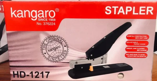 Red Kangaro Heavy-Duty Stapler HD-1217 – 160-Sheet Capacity