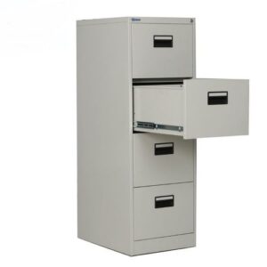 Office Filling Cabinet- 4 Drawers -Grey