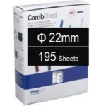 Plastic Binding Combs PK-50 22mm (195 Sheets) Black